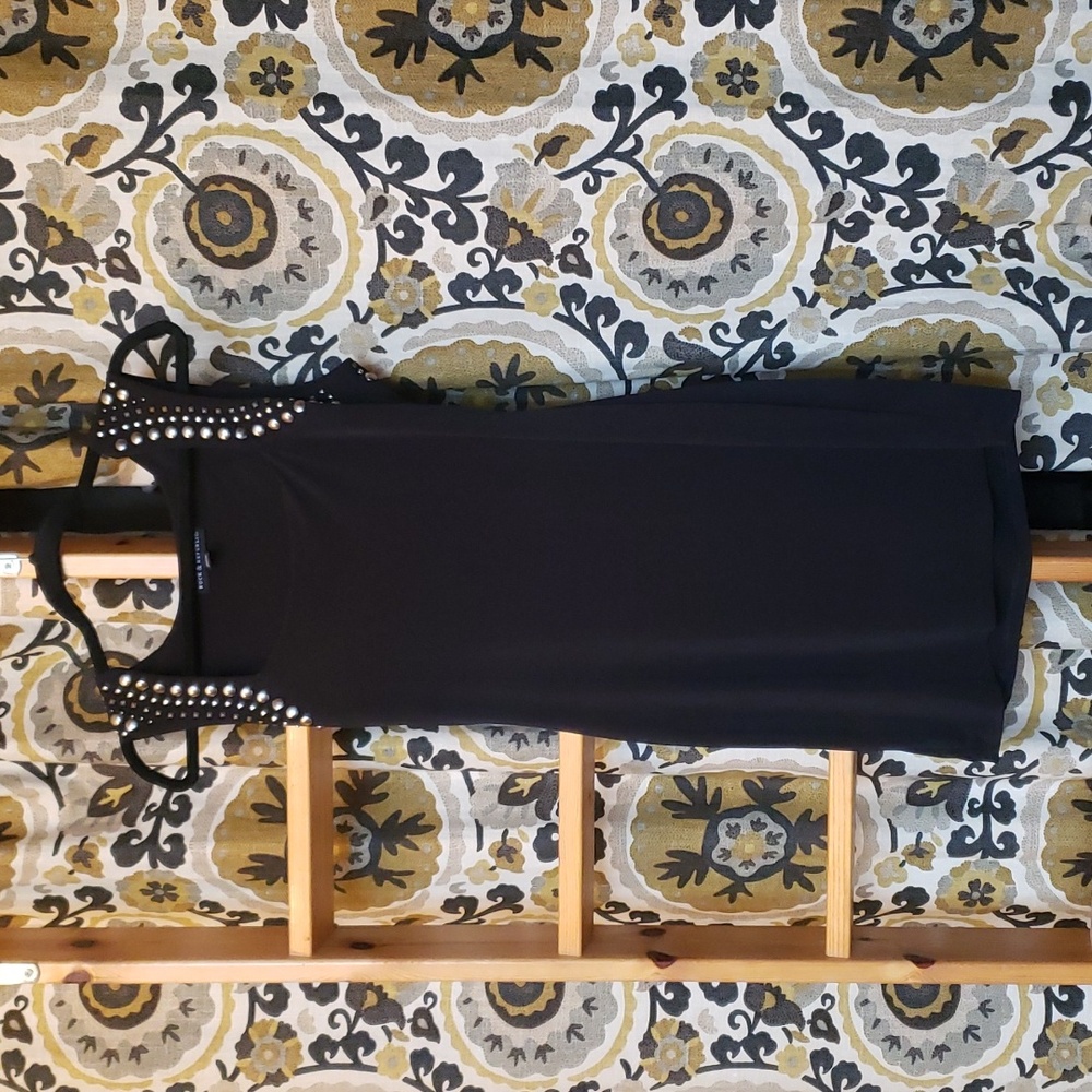 Rock & Republic LBD with metal accents Size S